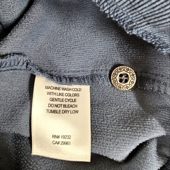 Alfred Dunner Corduroy Jacket in Steele Blue. Matching Pants Available! - Picture 6 of 6